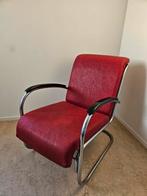Mooie vintage fauteuil buizenframe, Paul Schuitema, Ophalen, Gebruikt, 50 tot 75 cm