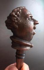 Abstract zware massief brons beeld flesstop Ger Janssen , Ophalen of Verzenden, Brons