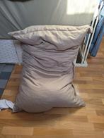 zitzak beige 150x100, zitzak duurzaam, vierkant zitzak, Ophalen, Nieuw, Beige, Zitzak