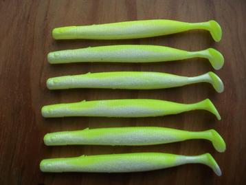 6 stuks Savage Gear Gravity Stick Paddletail roofvis shads  beschikbaar voor biedingen