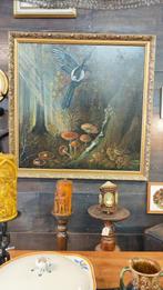 Schilderij Boslandschap J. Dubois, Antiek en Kunst, Ophalen