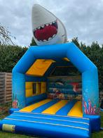 Springkussen Haai - 4x5.5m, Kinderen en Baby's, Speelgoed | Buiten | Springkussens, Ophalen, Gebruikt