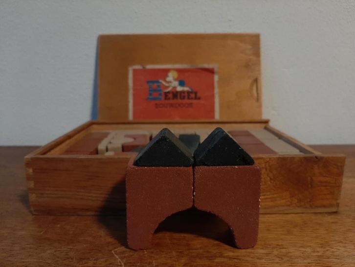Vintage Bengel bouwdoos I, Antiek en Kunst, Antiek | Speelgoed, Ophalen of Verzenden