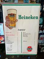Heineken oude prijslijst, Verzamelen, Biermerken, Ophalen of Verzenden, Gebruikt, Heineken