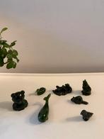 Letterbak beeldjes groen natuursteen, Verzamelen, Beelden en Beeldjes, Ophalen of Verzenden, Gebruikt, Dier
