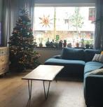 Loods5 Houten Salontafel met Stalen Poten, Ophalen, Gebruikt, 100 tot 150 cm, 50 tot 100 cm