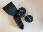 Set: Speedlite 580EX+EF 70-300mm IS USM+EF-S 17-85mm IS USM, Audio, Tv en Foto, Fotografie | Lenzen en Objectieven, Ophalen, Zo goed als nieuw