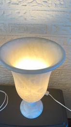 Schemerlampen van massief marmer puntgaaf vraag prijs 30€, Ophalen of Verzenden, Zo goed als nieuw, Minder dan 50 cm
