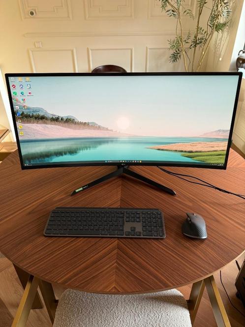 LG UltraGear 34GN850 - B Curved LED HDR, Computers en Software, Monitoren, Zo goed als nieuw, 101 t/m 150 Hz, DisplayPort, HDMI