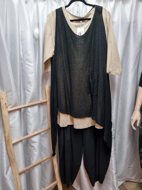 Combi maat 2 Moonshine, Kleding | Dames, Blouses en Tunieken, Nieuw, Zwart, Ophalen of Verzenden