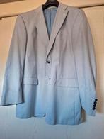 Mooi blauw/wit gestreept colbert., Kleding | Heren, Kostuums en Colberts, Ophalen of Verzenden, Zo goed als nieuw, Maat 52/54 (L)
