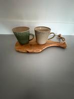 2 hk living cappuccino mokken kopjes, Huis en Inrichting, Ophalen, Gebruikt, Keramiek, Overige stijlen