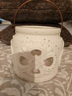 Riverdale Aardewerk Windlicht - Sfeervolle Verlichting, Ophalen, Overige materialen, Zo goed als nieuw, Beige