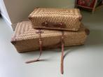 Rieten koffers, Antiek en Kunst, Ophalen of Verzenden