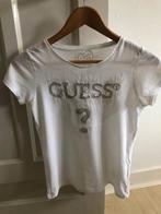 Wit meisjes shirt, merk Guess, maat 164, Kinderen en Baby's, Kinderkleding | Maat 164, Meisje, Ophalen of Verzenden, Shirt of Longsleeve