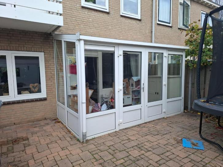 Kunststof Serre, Tuin en Terras, Overkappingen, Gebruikt, Serre, Ophalen