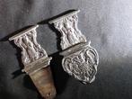 Bijbelslot antiek zilver Meppel J. Jonker 1863. 2099, Ophalen of Verzenden, Zilver