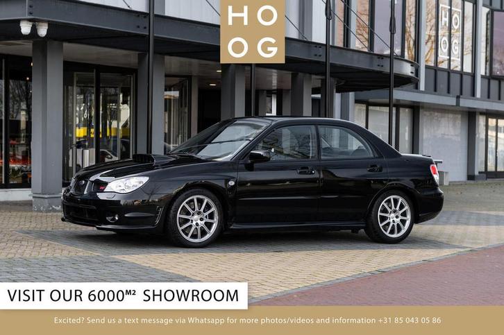 Subaru Impreza 2.5T WRX STI (bj 2006), Auto's, Subaru, Bedrijf, Te koop, WRX STI, Lederen bekleding, Benzine, Sedan, Handgeschakeld