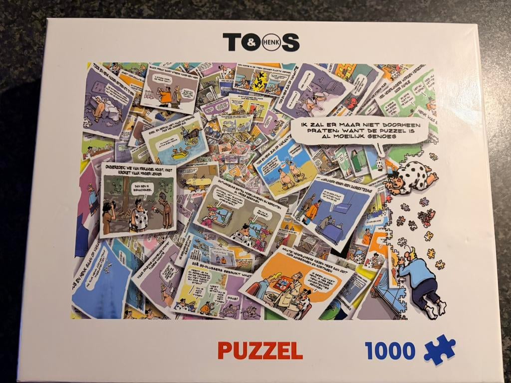 Toos & Henk legpuzzel, Ophalen of Verzenden, 500 t/m 1500 stukjes, Zo goed als nieuw