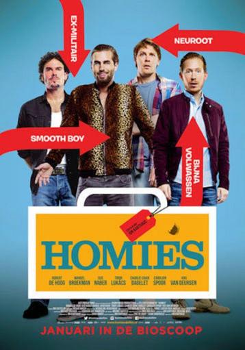 Super grote originele filmposter XXL formaat - Homies - 2014 beschikbaar voor biedingen