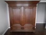 Massief eiken kast, Ophalen, Gebruikt, Eikenhout, 50 tot 100 cm