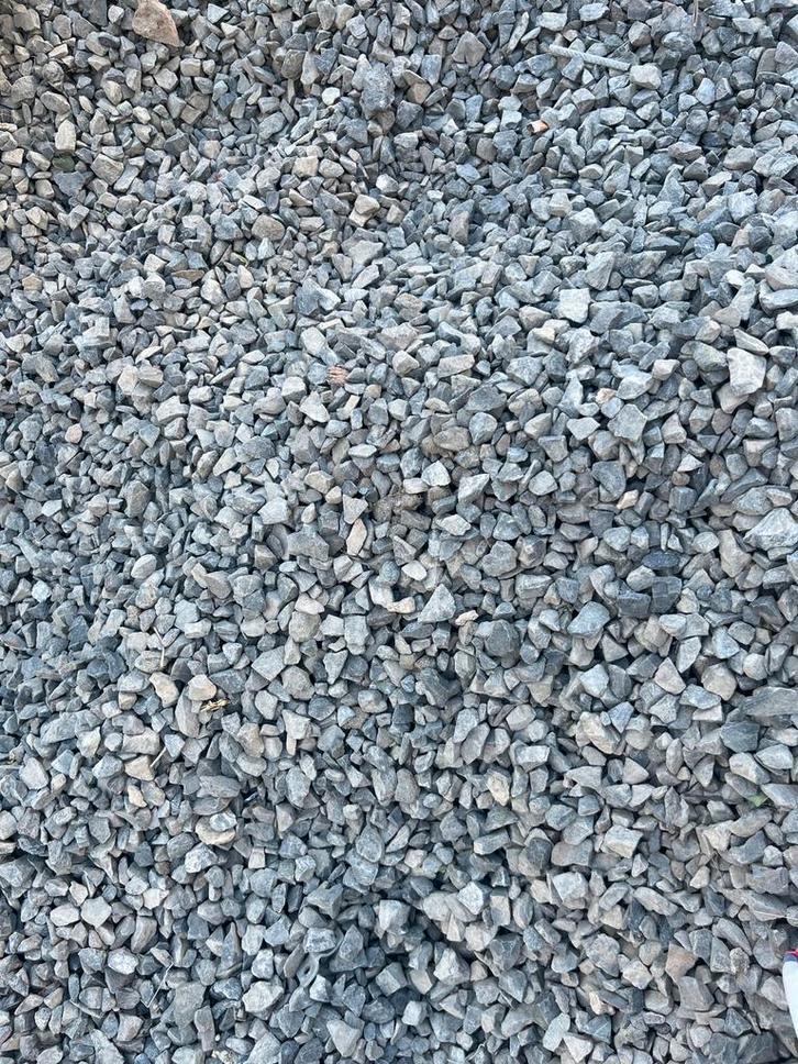 Basalt split ca. 16–32 mm – grote hoeveelheid, Tuin en Terras, Grind, Keien en Split, Gebruikt, Split, Antraciet, Basalt, Ophalen
