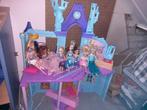 disney prinsessen kasteel compleet inclusief alle poppen., Kinderen en Baby's, Speelgoed | Poppenhuizen, Zo goed als nieuw, Ophalen
