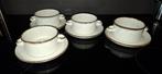Wedgwood stonehenge midwinter 4 soepkommen, Huis en Inrichting, Keuken | Servies, Ophalen of Verzenden, Zo goed als nieuw, Kom(men)