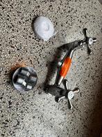 Klassieke Engelse douchekraan, verchroomd messing, Doe-het-zelf en Verbouw, Sanitair, Ophalen of Verzenden, Nieuw