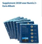 Leuchtturm Numis supplement 2020 voor Numis 2-Euro Album, Postzegels en Munten, Munten | Europa | Euromunten, Setje, Ophalen of Verzenden