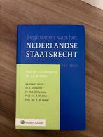 Beginselen Nederlands Staatsrecht - 18e druk, Boeken, Ophalen of Verzenden, Alpha, Zo goed als nieuw, HBO