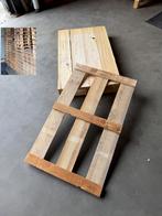 Pallet en dekplaat 66 x 110 cm ( +200 stuks), Doe-het-zelf en Verbouw, Hout en Planken, Ophalen, Gebruikt, Minder dan 25 mm, Pallet