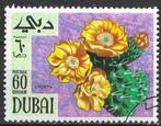 Dubai 1968 - Stampworld 330 - Centaurea moschata (ST), Postzegels en Munten, Postzegels | Azië, Verzenden, Gestempeld, Midden-Oosten
