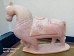 Vintage Design Soapstone Paard Kongo ,h27 br33cm gaaf, Ophalen of Verzenden