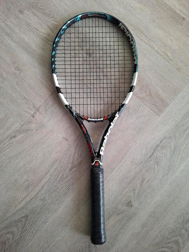 Babolat Pure Drive Roddick+ Tennisracket, Sport en Fitness, Tennis, Gebruikt, Racket, Babolat, L2, Ophalen of Verzenden
