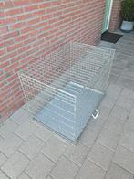 Stalen hondenbench, Ophalen