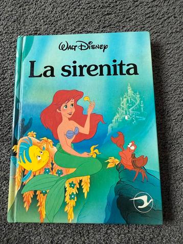 La Sirenita /De Kleine Zeemeermin boek.Disney Spaans beschikbaar voor biedingen