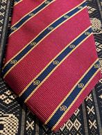 MeesPierson Bank stropdas rood-geel-blauw gestreept, Ophalen of Verzenden, Nieuw, Gebruiksvoorwerp