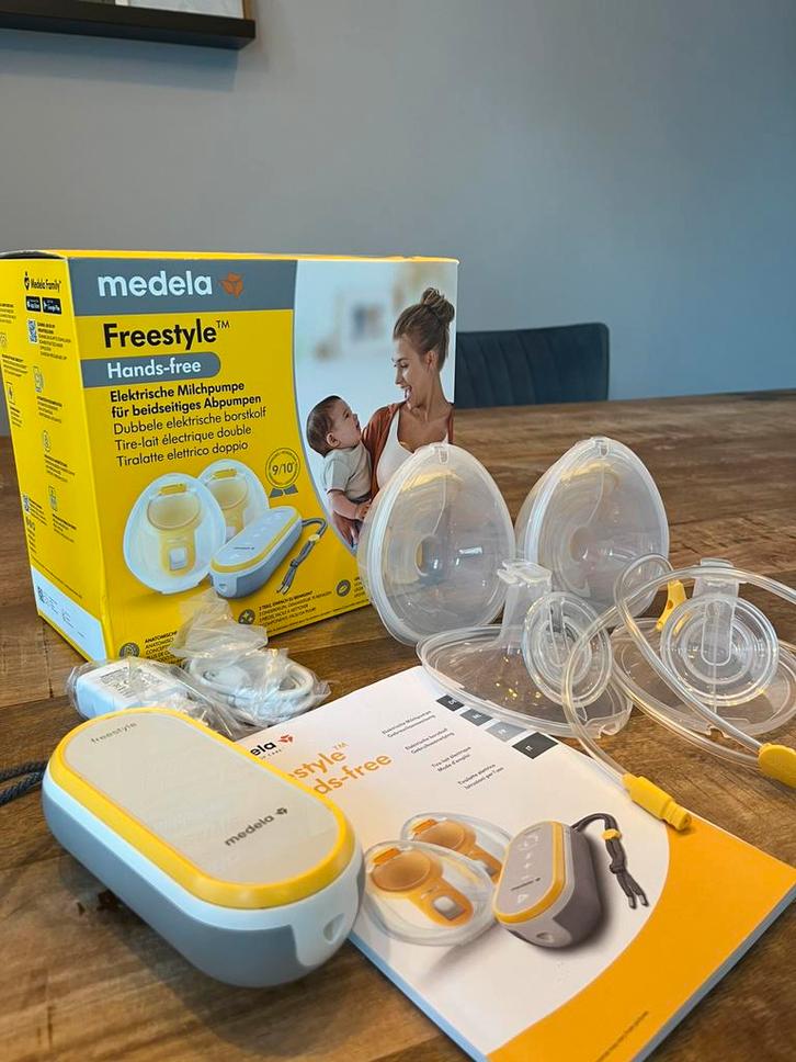 Medela freestyle handsfree, zo goed als nieuw!, Kinderen en Baby's, Babyvoeding en Toebehoren, Zo goed als nieuw, Borstkolf, Ophalen