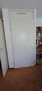 Witte Binnendeur 213x90cm, Ophalen, Gebruikt, 80 tot 100 cm, Binnendeur