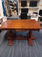 Antieke Houten Tafel - Vintage Charme, Huis en Inrichting, Tafels | Eettafels, Ophalen, 100 tot 150 cm, Vintage, Vijf personen of meer