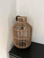 Bamboe hanglamp, Huis en Inrichting, Lampen | Wandlampen, Ophalen, Zo goed als nieuw, Hout