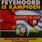 Johnny Hoes & Aad Klaris - Feyenoord is kampioen (CD NIEUW), Nederlandstalig, 1 single, Ophalen of Verzenden, Zo goed als nieuw