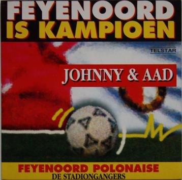 Johnny Hoes & Aad Klaris - Feyenoord is kampioen (CD NIEUW)