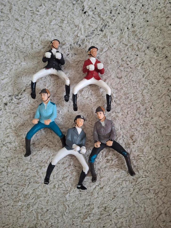 5 prachtige Schleich dressuur poppetjes (per stuk), Verzamelen, Poppetjes en Figuurtjes, Zo goed als nieuw, Ophalen of Verzenden