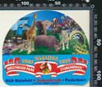 Sticker: Safariland Hollywood Park - 25 Jahre - Bielefeld -, Verzamelen, Ophalen of Verzenden