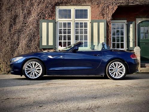 BMW Z4 2.5  2009 Blauw Youngtimer, Auto's, BMW, Particulier, Z4, Benzine, E, Cabriolet, Handgeschakeld, Geïmporteerd, Blauw, Beige