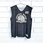 Vintage BasketbalJersey Mt L ZwartWit Central Maine Panthers, Kleding | Heren, Sportkleding, Maat 52/54 (L), Verzenden, Zwart