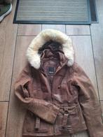 Zgan leren jas, Ophalen of Verzenden, Zo goed als nieuw, Zwart