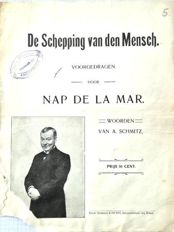 NAP de la Mar - De Schepping van den Mensch beschikbaar voor biedingen
